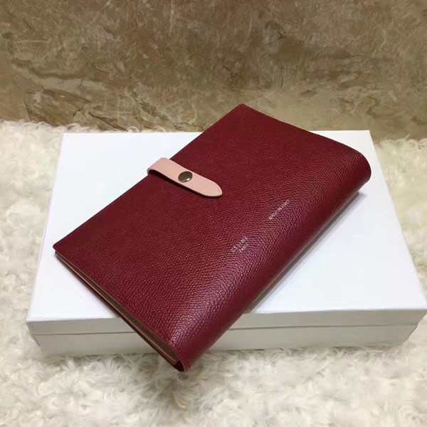 2017最新作大人気！セリーヌ コピー ストラップ長財布 17SS新色 RED